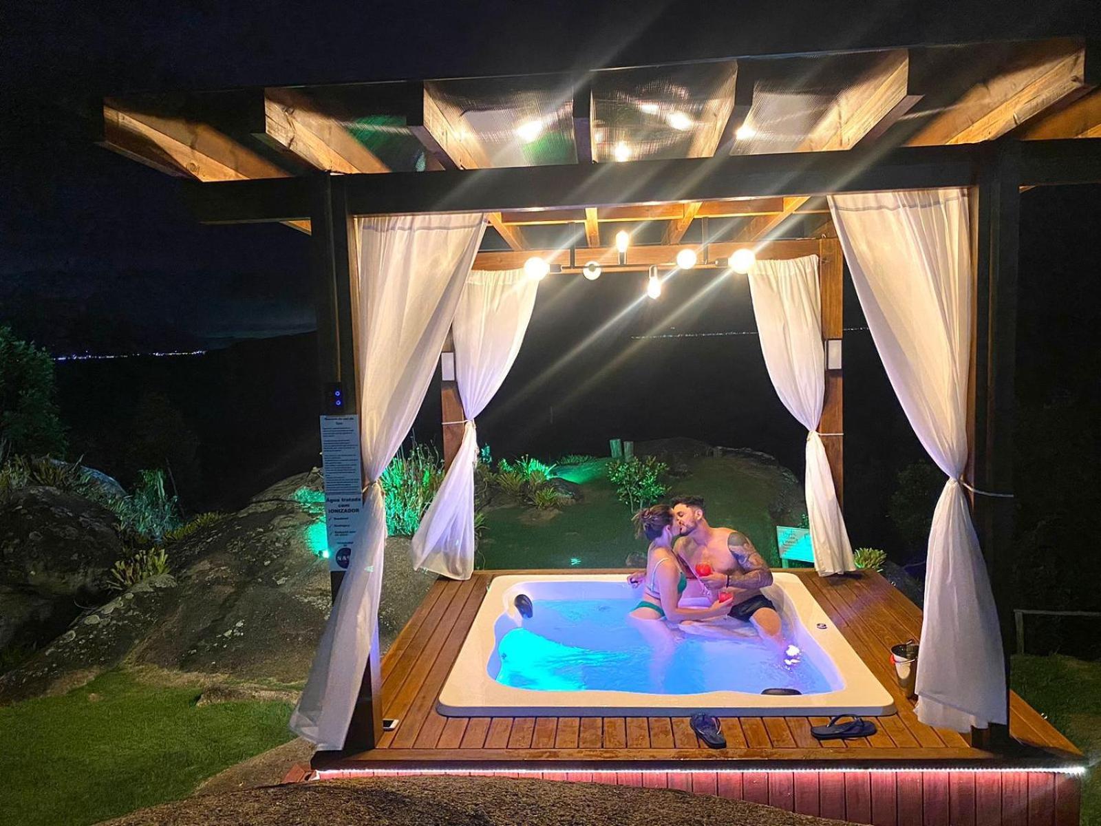 Casa Mirante Do Sol-Vista Exuberante Com Spa Говернадор-Селсу-Рамус Екстер'єр фото
